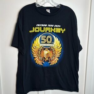 Journey Freedom Tour 50th anniversary concert shirt